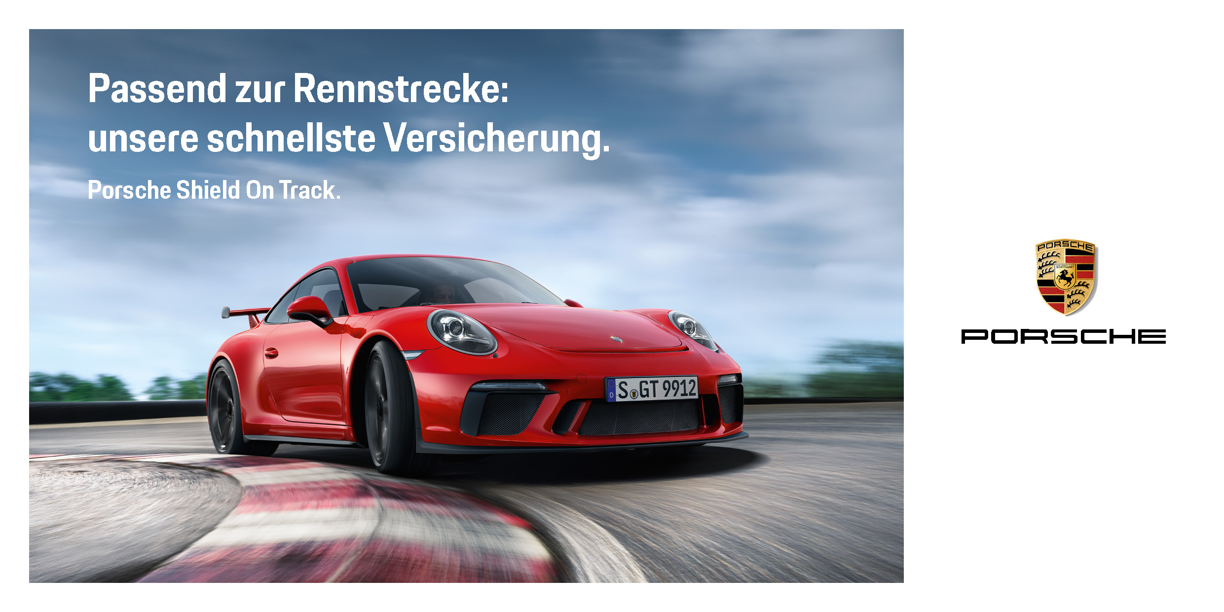 Porsche Shield On Track